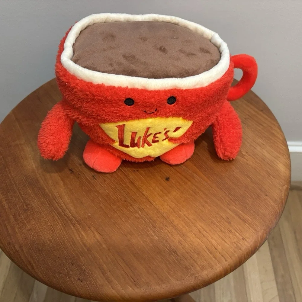 Bum Bumz Russ Gilmore Girls LUKE'S COFFEE Red Coffee Cup Stuffed Plush Toy Fan